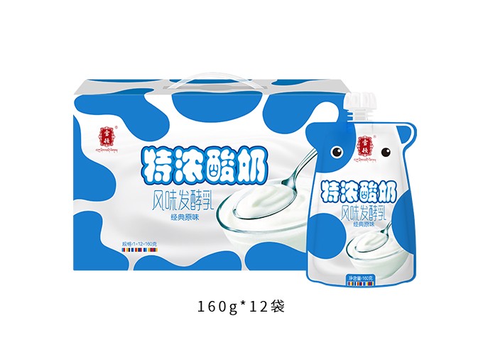 特濃酸奶經(jīng)典原味風(fēng)味發(fā)酵乳
